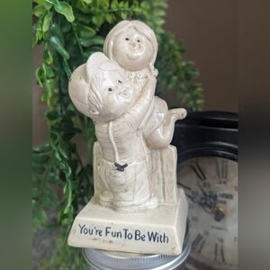 Vintage 1971 R&W Berries Collectible Figurine - You're Fun To Be With